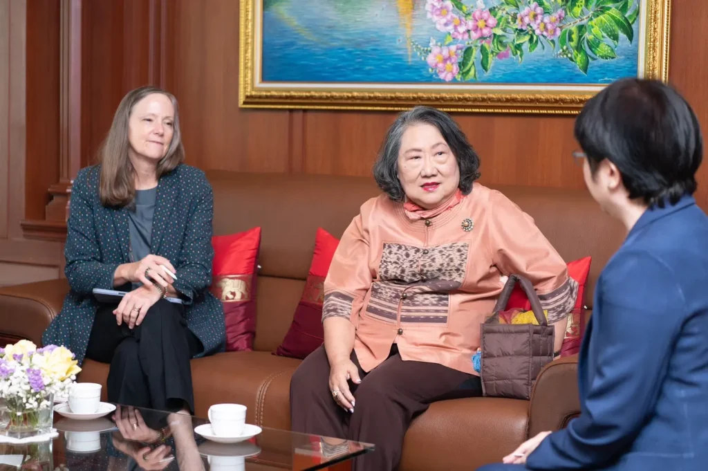 WO7 นิด้า ให้การต้อนรับ Ms. Melinda Good ผู้อำนวยการธนาคารโลกประจำประเทศไทยและสาธารณรัฐแห่งสหภาพพม่า ภูมิภาคเอเชียตะวันออกและแปซิฟิก