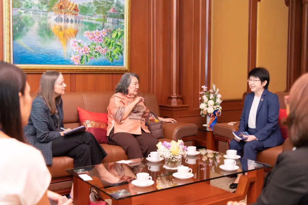 WO9 นิด้า ให้การต้อนรับ Ms. Melinda Good ผู้อำนวยการธนาคารโลกประจำประเทศไทยและสาธารณรัฐแห่งสหภาพพม่า ภูมิภาคเอเชียตะวันออกและแปซิฟิก