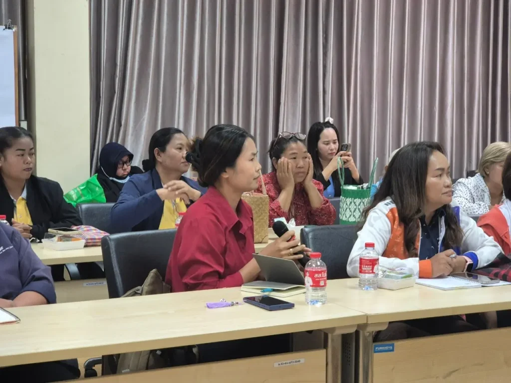 Yunus NIDA Visit Sikhio05 ศูนย์ Yunus-NIDA และสำนักวิจัย จัดกิจกรรมลงพื้นที่ความต้องการโอกาสในการพัฒนาผลิตภัณฑ์ตันแบบของชุมชน