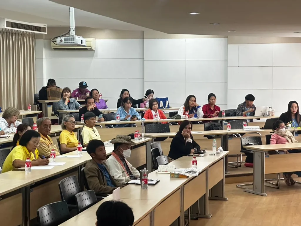 Yunus NIDA Visit Sikhio07 ศูนย์ Yunus-NIDA และสำนักวิจัย จัดกิจกรรมลงพื้นที่ความต้องการโอกาสในการพัฒนาผลิตภัณฑ์ตันแบบของชุมชน