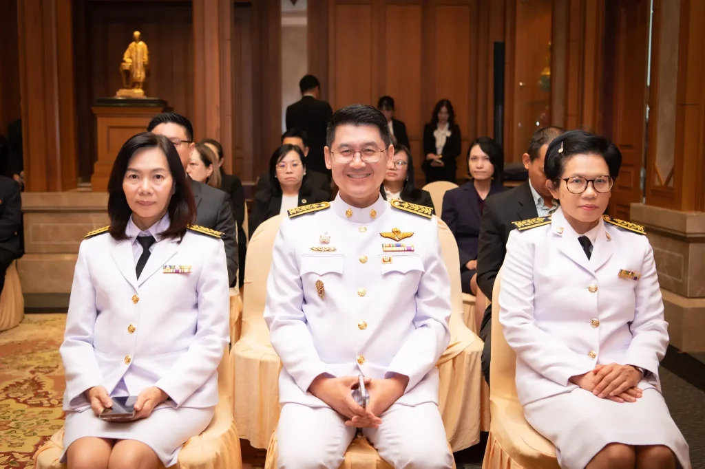 05 พิธีรับสนองพระบรมราชโองการโปรดเกล้า ฯ แต่งตั้งอธิการบดี สถาบันบัณฑิตพัฒนบริหารศาสตร์