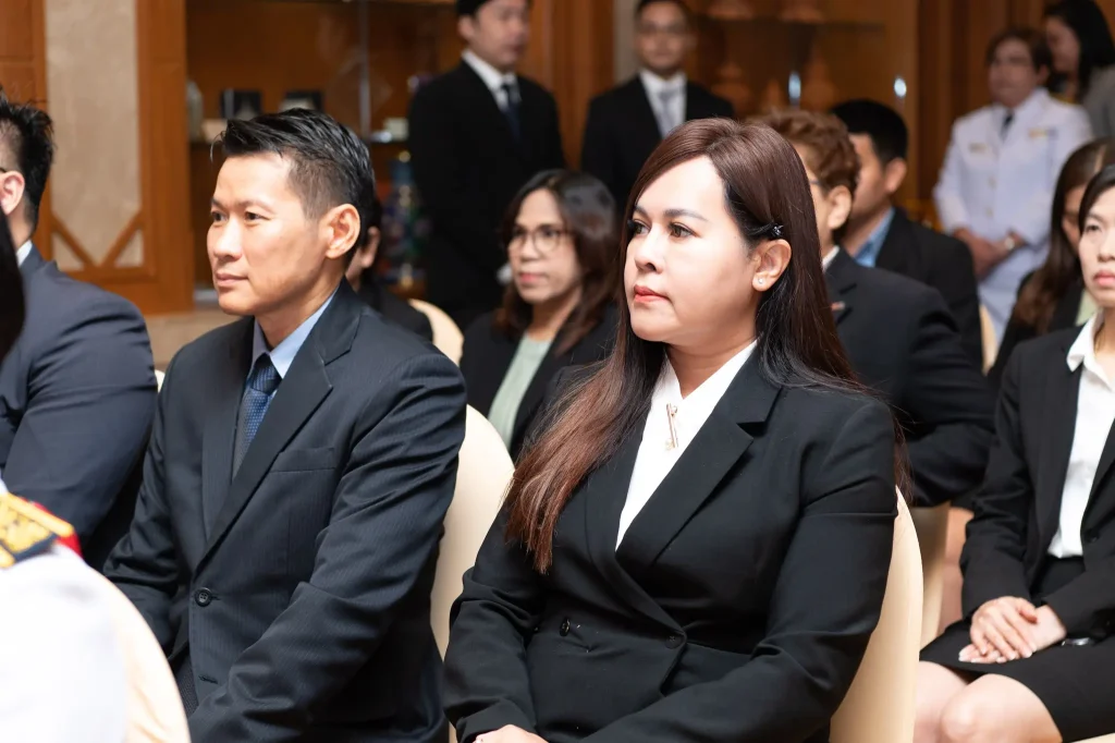 08 พิธีรับสนองพระบรมราชโองการโปรดเกล้า ฯ แต่งตั้งอธิการบดี สถาบันบัณฑิตพัฒนบริหารศาสตร์