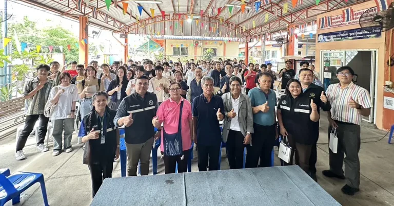 “นักศึกษานิด้า” ลงพื้นที่ชุมชนรุ่งมณีพัฒนา ศึกษา "ผู้นำกับการพัฒนาที่ยั่งยืน" จากประสบการณ์จริง