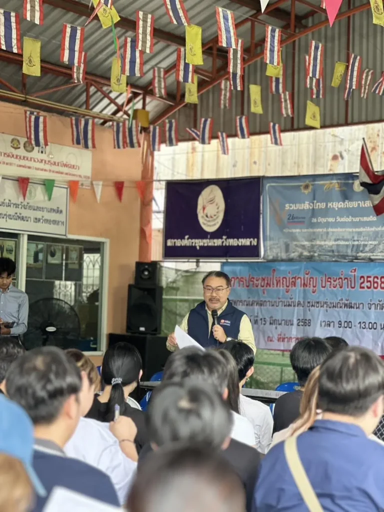 02 “นักศึกษานิด้า” ลงพื้นที่ชุมชนรุ่งมณีพัฒนา ศึกษา “ผู้นำกับการพัฒนาที่ยั่งยืน” จากประสบการณ์จริง