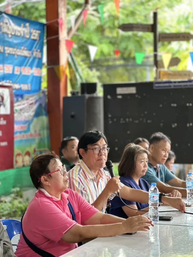 08 “นักศึกษานิด้า” ลงพื้นที่ชุมชนรุ่งมณีพัฒนา ศึกษา “ผู้นำกับการพัฒนาที่ยั่งยืน” จากประสบการณ์จริง