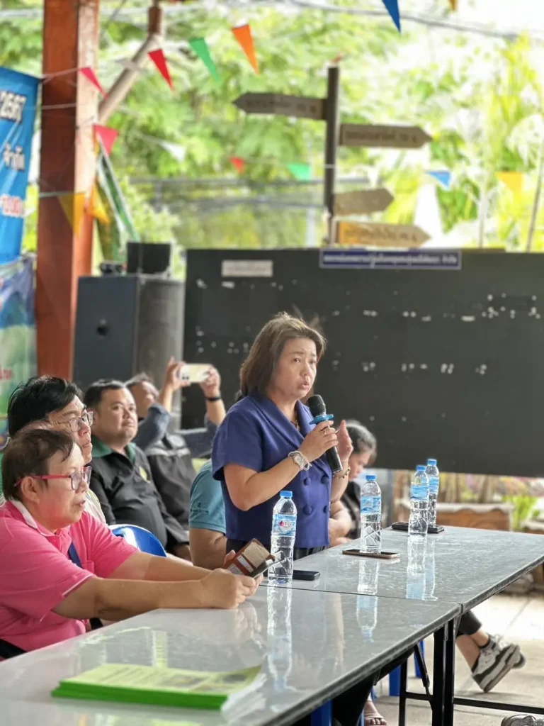 09 “นักศึกษานิด้า” ลงพื้นที่ชุมชนรุ่งมณีพัฒนา ศึกษา “ผู้นำกับการพัฒนาที่ยั่งยืน” จากประสบการณ์จริง