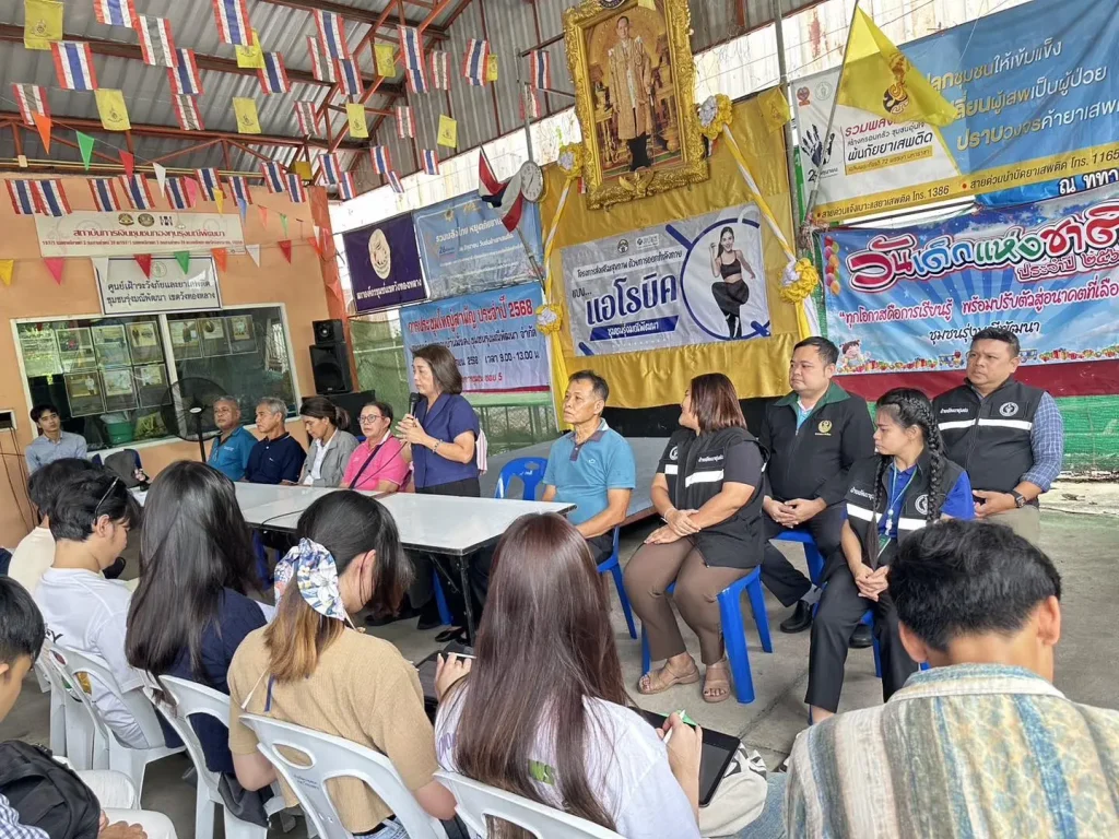 13 “นักศึกษานิด้า” ลงพื้นที่ชุมชนรุ่งมณีพัฒนา ศึกษา “ผู้นำกับการพัฒนาที่ยั่งยืน” จากประสบการณ์จริง