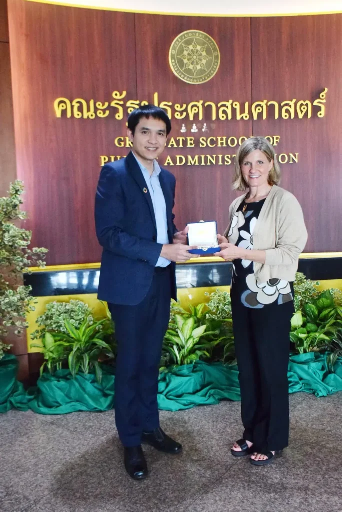 นิด้าให้การต้อนรับอาจารย์จาก School of Public Affairs, University of Colorado สหรัฐอเมริกา