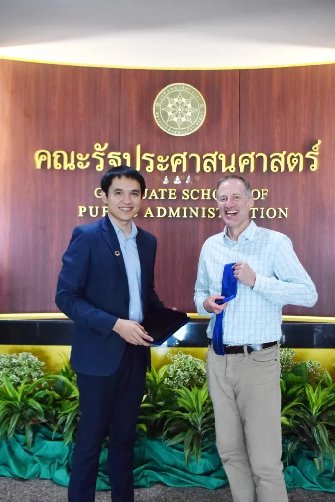 นิด้าให้การต้อนรับอาจารย์จาก School of Public Affairs, University of Colorado สหรัฐอเมริกา