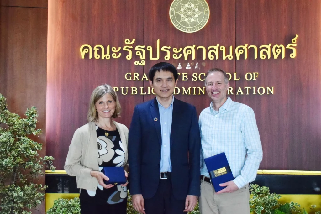 นิด้าให้การต้อนรับอาจารย์จาก School of Public Affairs, University of Colorado สหรัฐอเมริกา