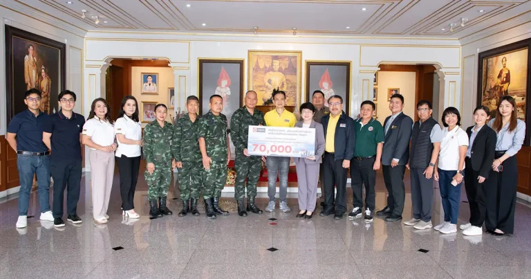 นิด้า’ มอบทุนการศึกษา สิ่งของจำเป็นและเงินสนับสนุน เพื่อเป็นขวัญกำลังใจแก่ทหารกล้าและครอบครัว