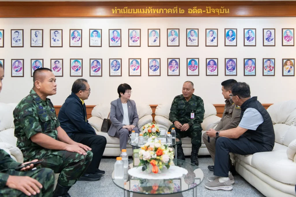 ‘นิด้า’ มอบทุนการศึกษา สิ่งของจำเป็นและเงินสนับสนุน เพื่อเป็นขวัญกำลังใจแก่ทหารกล้าและครอบครัว