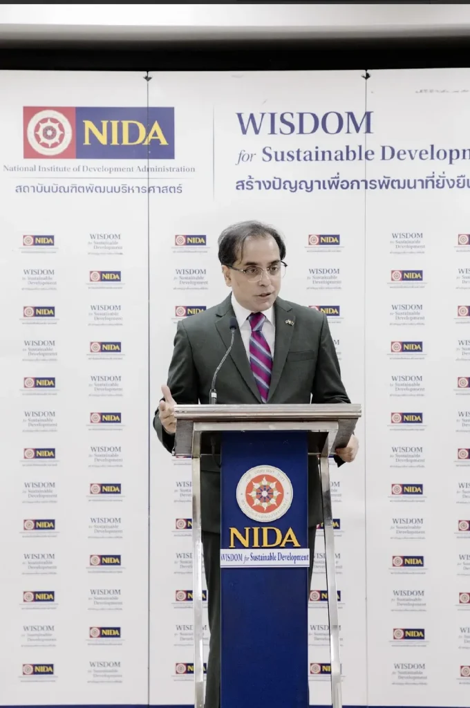 Yunus-NIDA202502 ‘นิด้า’ จัด Yunus-NIDA Forum 2025 ขับเคลื่อนธุรกิจเพื่อสังคม