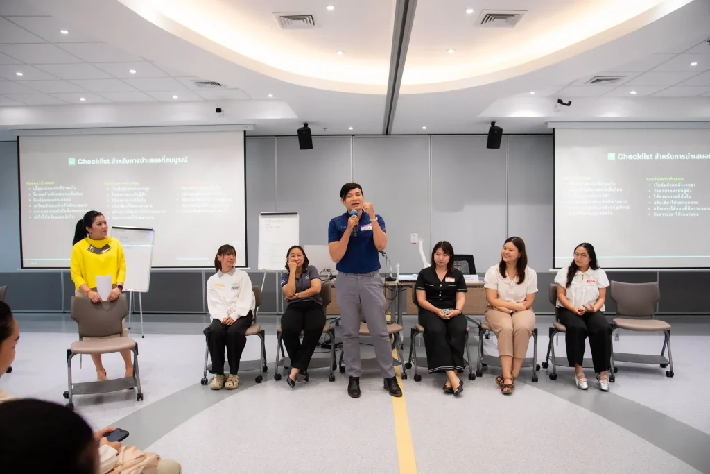 NIDA จัดเวิร์กช็อปเข้ม “พรีเซนต์ด้วยพลัง” เสริมแกร่งบุคลากร ให้พร้อมนำเสนออย่างมืออาชีพ