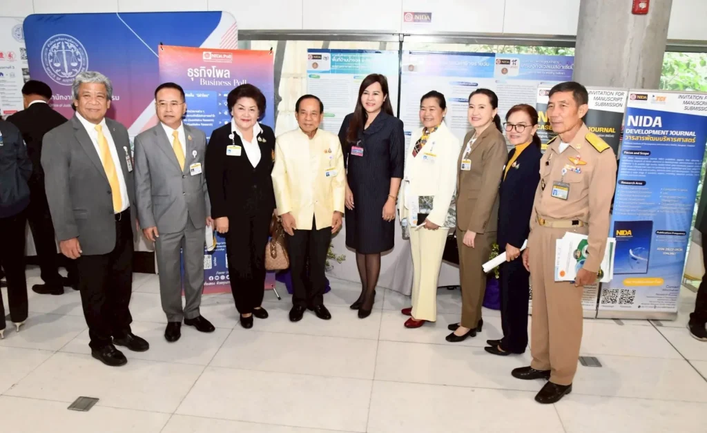 3 ‘นิด้า’ ร่วมนำเสนอผลงานวิจัยในงานวันวิชาการสู่งานนิติบัญญัติ