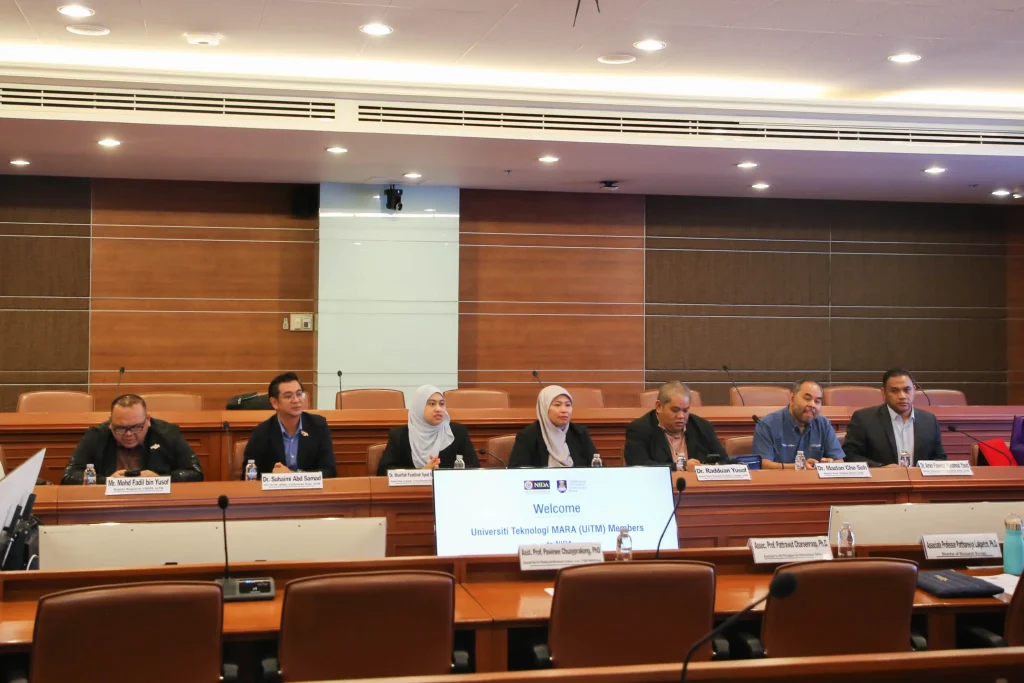 “นิด้า” ให้การต้อนรับผู้แทนจาก Universiti Teknologi MARA ประเทศมาเลเซีย
