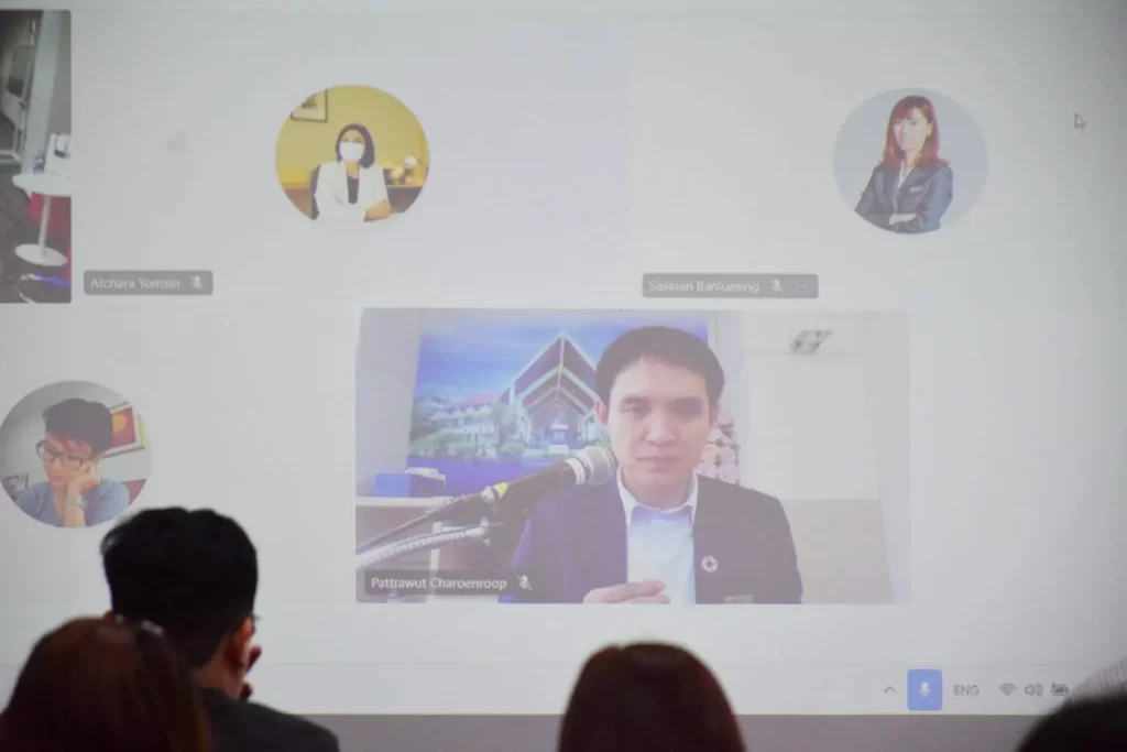 681003oia_ (7) ‘นิด้า’ ร่วมกับศูนย์ประสานงาน NIDA เฉิงตู จัดเสวนาพิเศษด้านความร่วมมือทางวิชาการ