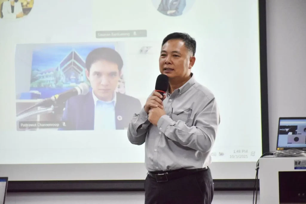 681003oia_ (8) ‘นิด้า’ ร่วมกับศูนย์ประสานงาน NIDA เฉิงตู จัดเสวนาพิเศษด้านความร่วมมือทางวิชาการ