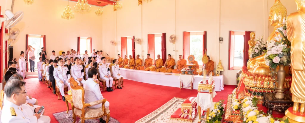 พิธีถวายผ้าพระกฐินพระราชทาน สถาบันบัณฑิตพัฒนบริหารศาสตร์ ประจำปี 2568 ณ วัดพรหมนิวาสวรวิหาร จ.พระนครศรีอยุธยา