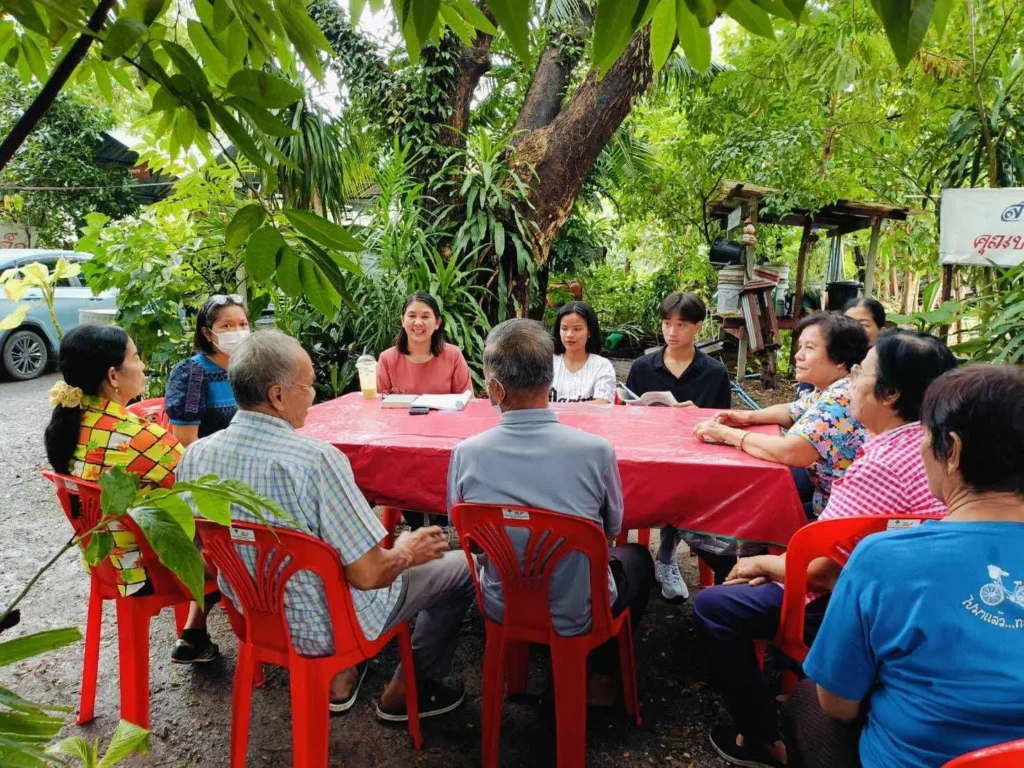 นักศึกษานิด้าศึกษาดูงานด้านพลังงานและสิ่งแวดล้อมชุมชน ณ กฟผ. และชุมชนเรวดี จ.นนทบุรี