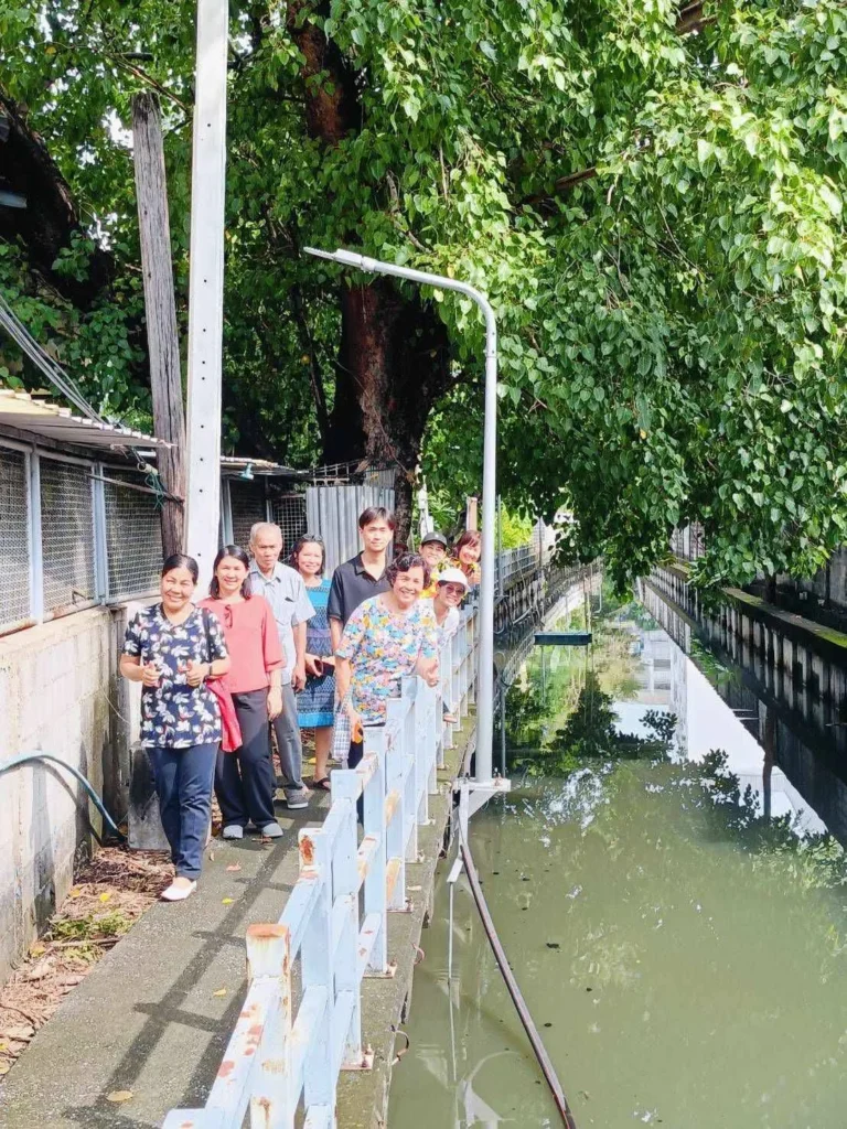 นักศึกษานิด้าศึกษาดูงานด้านพลังงานและสิ่งแวดล้อมชุมชน ณ กฟผ. และชุมชนเรวดี จ.นนทบุรี