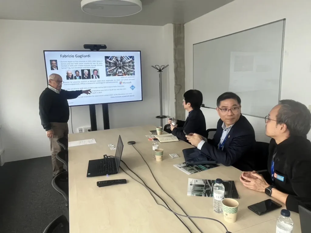 BS2 นิด้า’ หารือความร่วมมือด้าน AI กับศูนย์ซูเปอร์คอมพิวเตอร์บาร์เซโลนา ประเทศสเปน