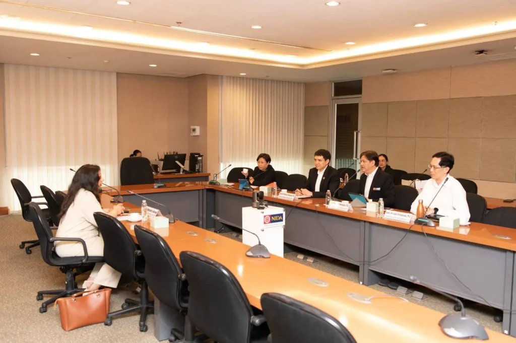 Iqra University01 ‘นิด้า’ ต้อนรับผู้แทนจาก Iqra University สาธารณรัฐอิสลามปากีสถาน