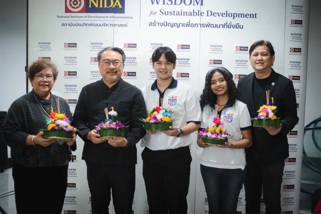 คณะกรรมการสโมสรนักศึกษาจัดโครงการ “NIDA Flashback Festival” สืบสานประเพณีลอยกระทง ประจำปี 2568