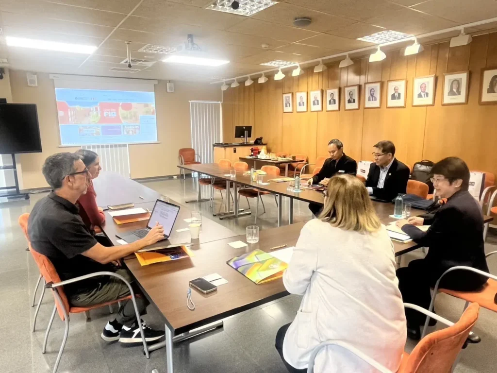 นิด้าหารือความร่วมมือด้าน AI กับมหาวิทยาลัยบาร์เซโลนาเทค ประเทศสเปน