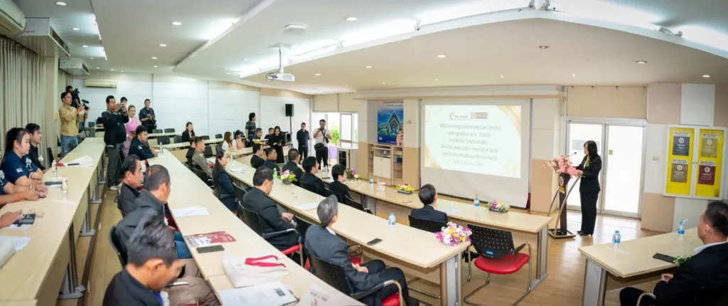 คณะนิติศาสตร์ จัดพิธีเปิดหลักสูตรนิติศาสตรมหาบัณฑิต (หลักสูตรใหม่ พ.ศ. 2568) วิทยาเขตสีคิ้ว จังหวัดนครราชสีมา