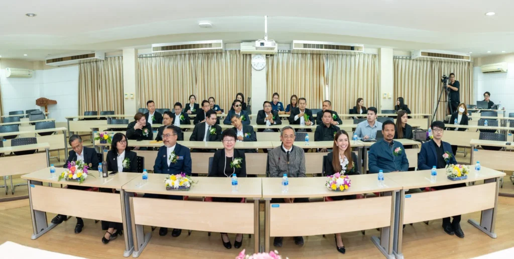 คณะนิติศาสตร์ จัดพิธีเปิดหลักสูตรนิติศาสตรมหาบัณฑิต (หลักสูตรใหม่ พ.ศ. 2568) วิทยาเขตสีคิ้ว จังหวัดนครราชสีมา