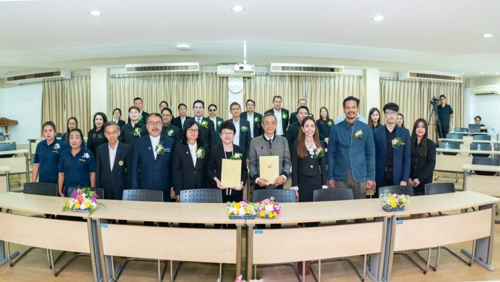 คณะนิติศาสตร์ จัดพิธีเปิดหลักสูตรนิติศาสตรมหาบัณฑิต (หลักสูตรใหม่ พ.ศ. 2568) วิทยาเขตสีคิ้ว จังหวัดนครราชสีมา