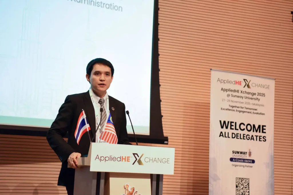 AppliedHE Xchange 2025-01 ‘นิด้า’ เข้าร่วมงาน AppliedHE Xchange 2025 (QS Asia)