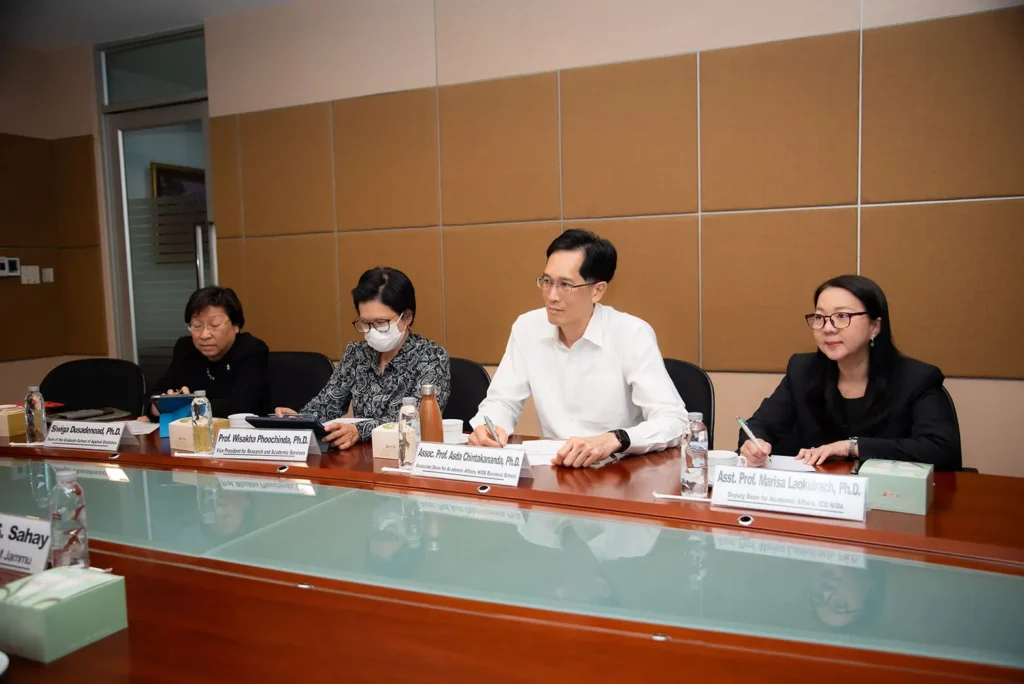 ‘นิด้า’ ให้การต้อนรับ คณะผู้แทนจาก Indian Institute of Management Jammu