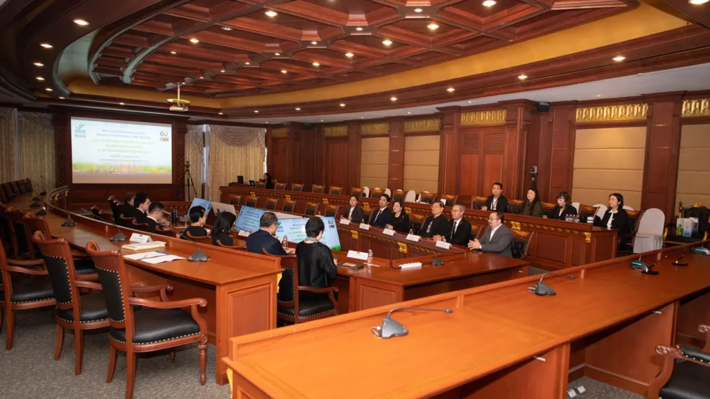 nida-sme-bank-mou03 “นิด้า” จับมือ “SME D Bank” ยกระดับ SMEs ไทยสู่ความยั่งยืน ฉลองครบรอบ 60 ปี