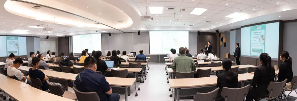 NIDA จัดกิจกรรมเสริมสร้างความรู้ด้านสุขภาพแก่นักศึกษานานาชาติ รับมือโรคระบาดตามฤดูกาลและ ฝุ่น PM2.5