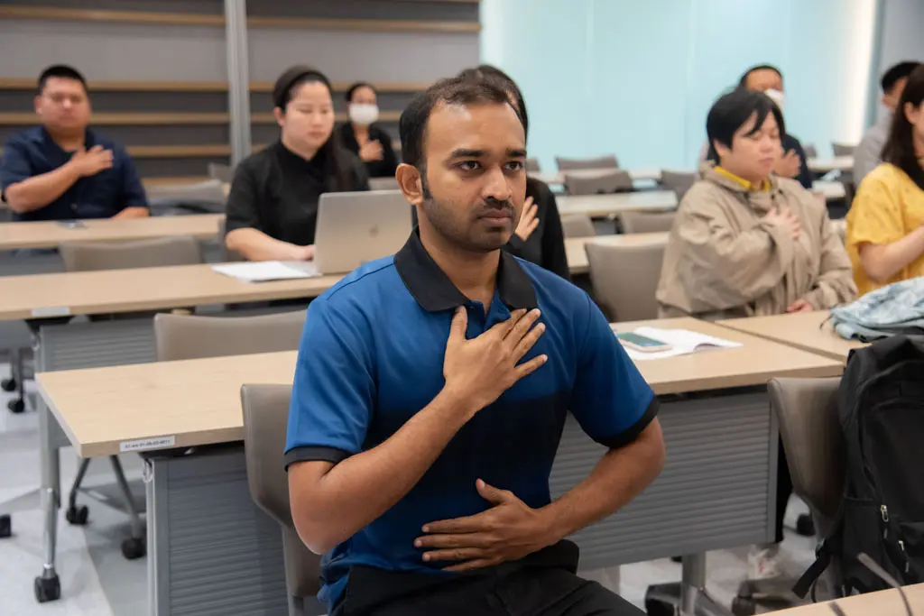 NIDA จัดกิจกรรมเสริมสร้างความรู้ด้านสุขภาพแก่นักศึกษานานาชาติ รับมือโรคระบาดตามฤดูกาลและ ฝุ่น PM2.5