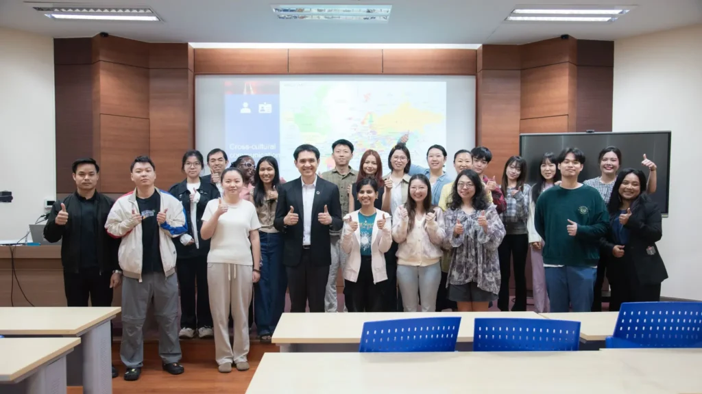 ‘นิด้า’ จัดโครงการ “การเรียนรู้วัฒนธรรมไทยเบื้องต้นและการสื่อสารข้ามวัฒนธรรม” เสริมสมรรถนะสากลตามค่านิยมหลักของสถาบัน