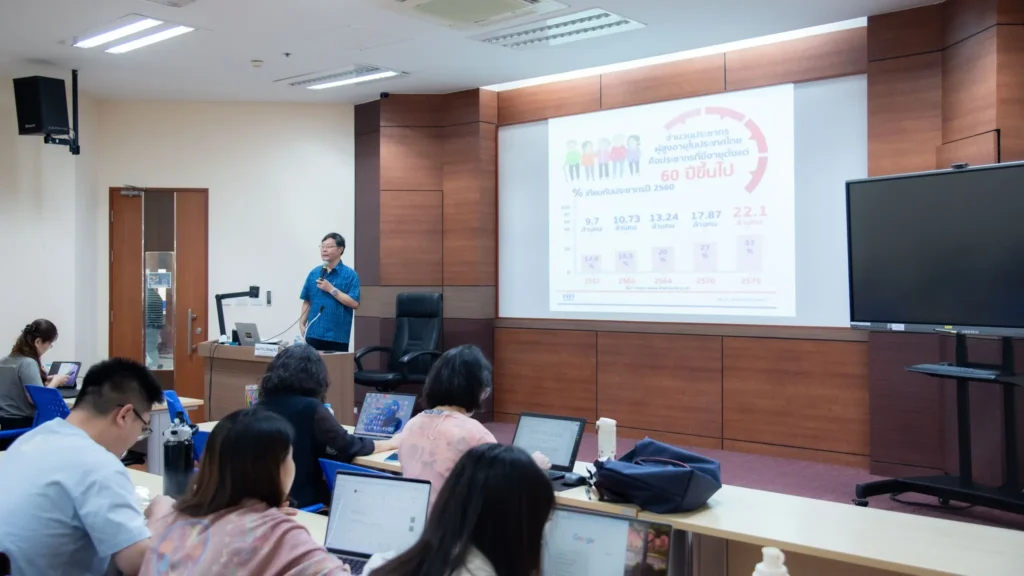 ‘นิด้า’ จัดโครงการ “การเรียนรู้วัฒนธรรมไทยเบื้องต้นและการสื่อสารข้ามวัฒนธรรม” เสริมสมรรถนะสากลตามค่านิยมหลักของสถาบัน